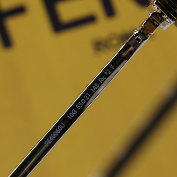 Fendi FE40060U 10G FENDI SKY Round Sunglasses - Gold/Brown Mirror - Picture 8 of 9